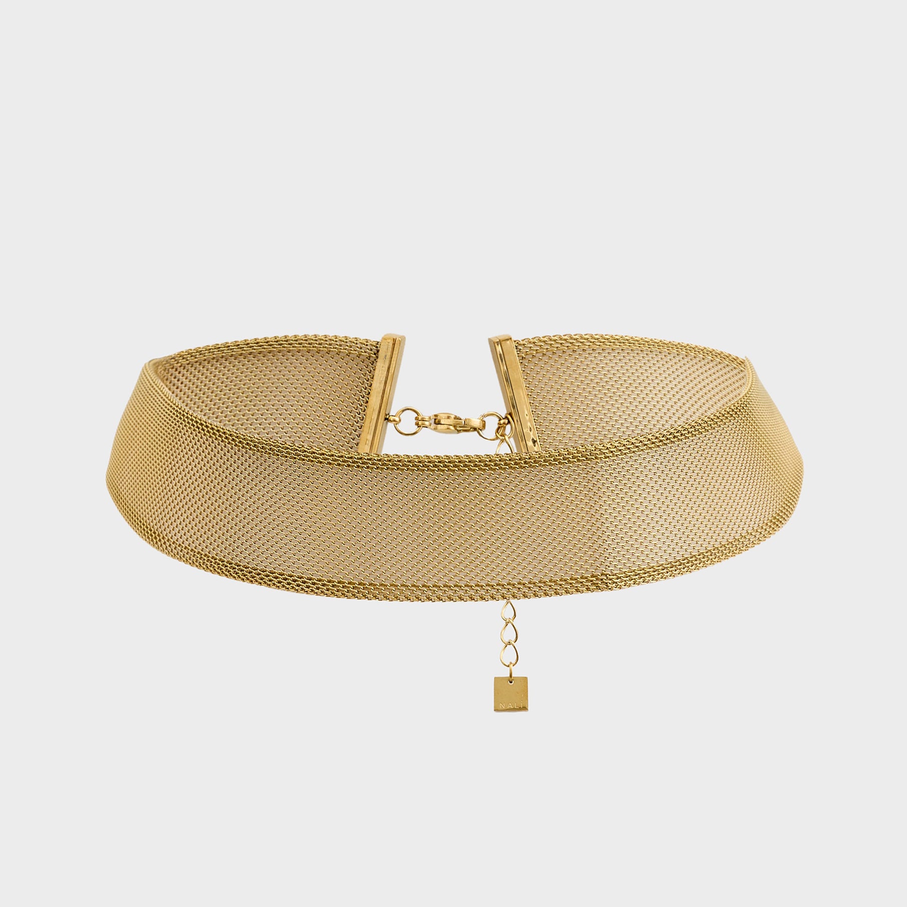 Collana Choker In Mesh Nali' YACL0013 Oro Donna