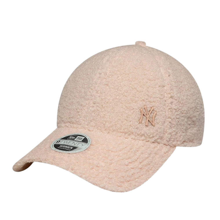 Cappello NEW ERA 9FORTY New York Yankees MLB Borg rosa Donna