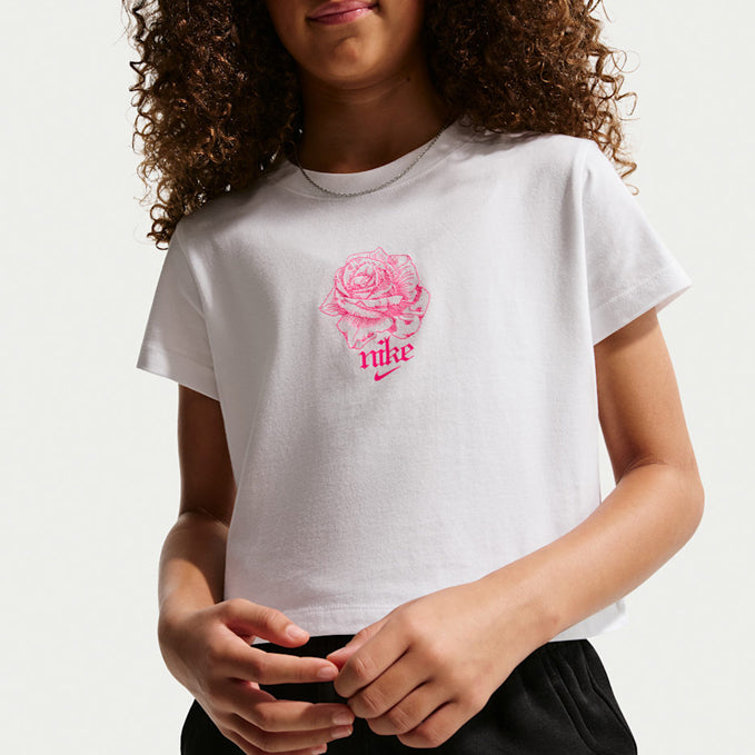 Maglietta corta Nike II0886-100 Bianco Unisex bambino