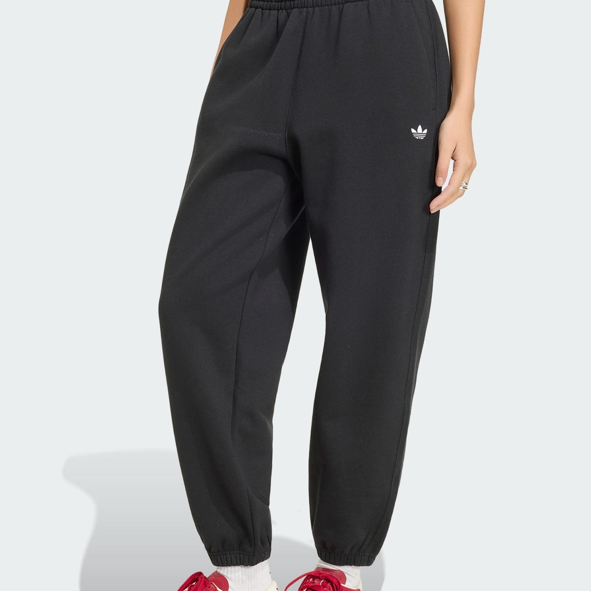 Pantalone sportivo Adidas Essentials Loose Fleece KS2419 Black Donna
