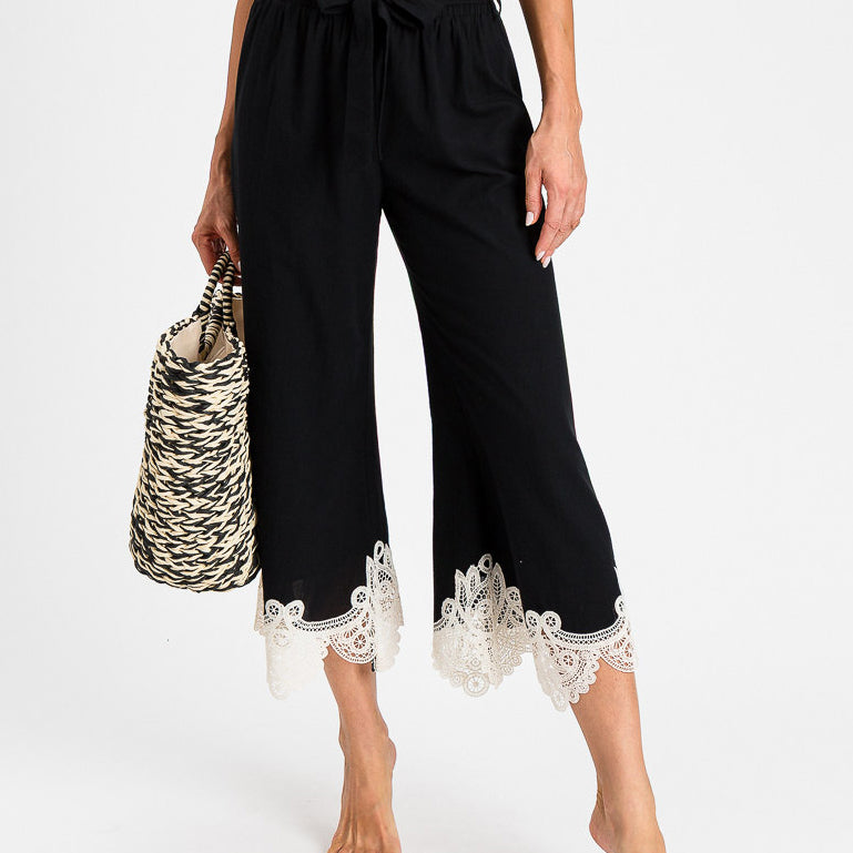 Pantalne cropped in mussola Twinset 261LM2DBB Donna