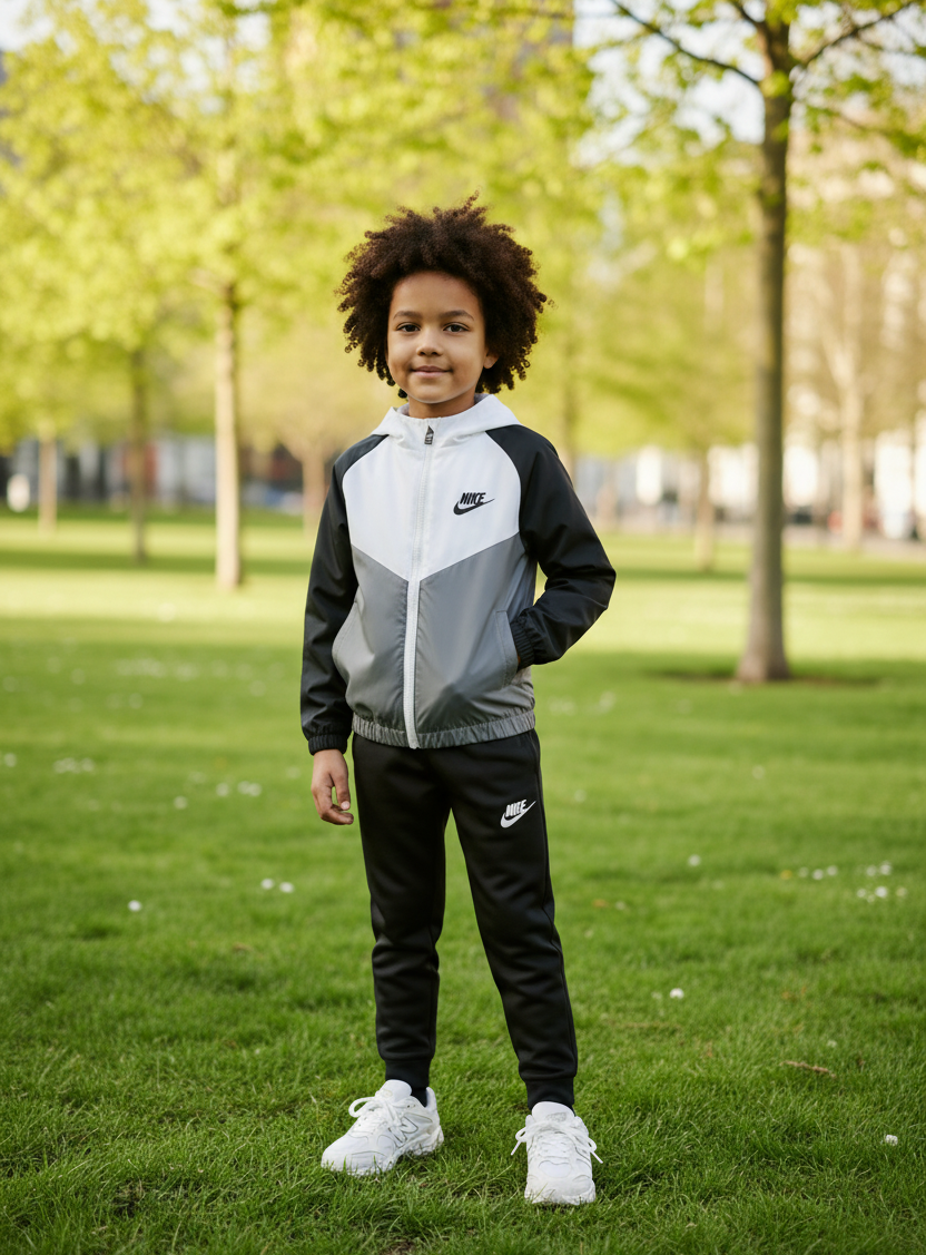 Nike Kids Tracksuit Spring Editorial