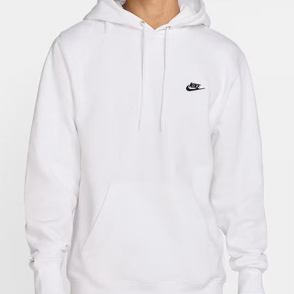 Felpa con cappuccio Nike Club Fleece FN3859 100 Uomo