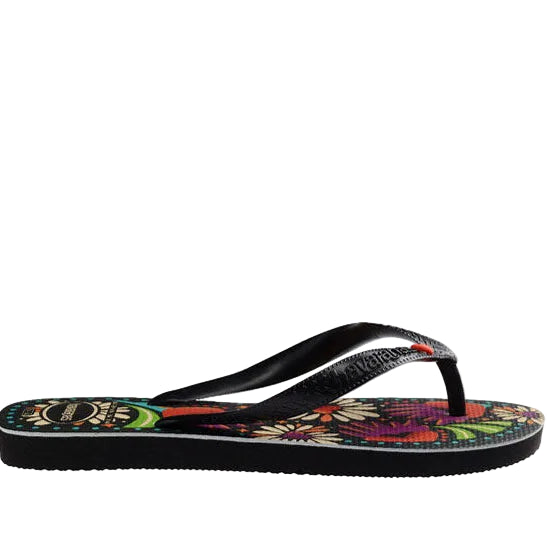 Havaianas Top Begonia Coracao 4150745 Black (00090)
