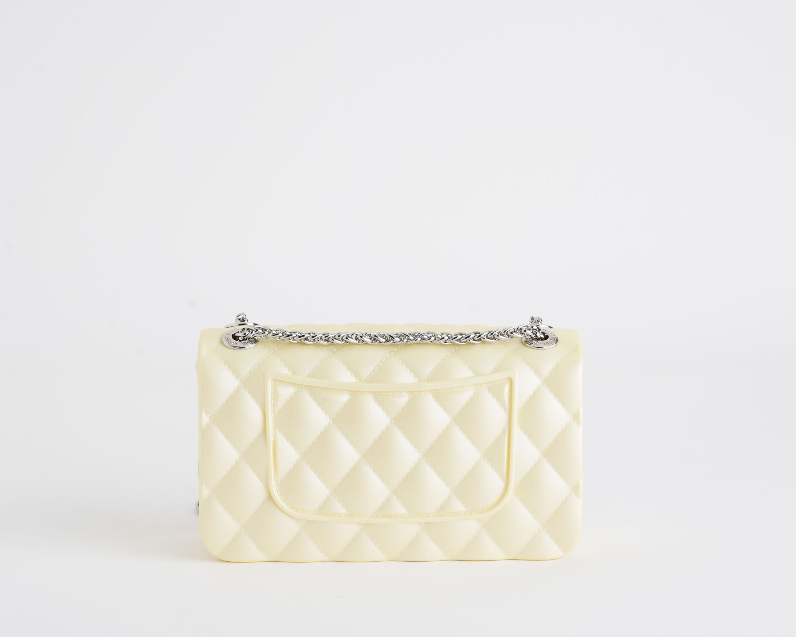 Borsa a spalla Marc Ellis Flat Falcon XS Donna Wax Yellow Silver - Vista posteriore