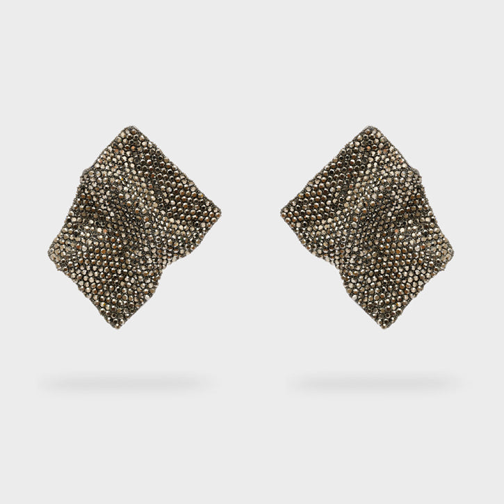 Orecchini NALI' Wave Over EMOR1816 Ematite Donna