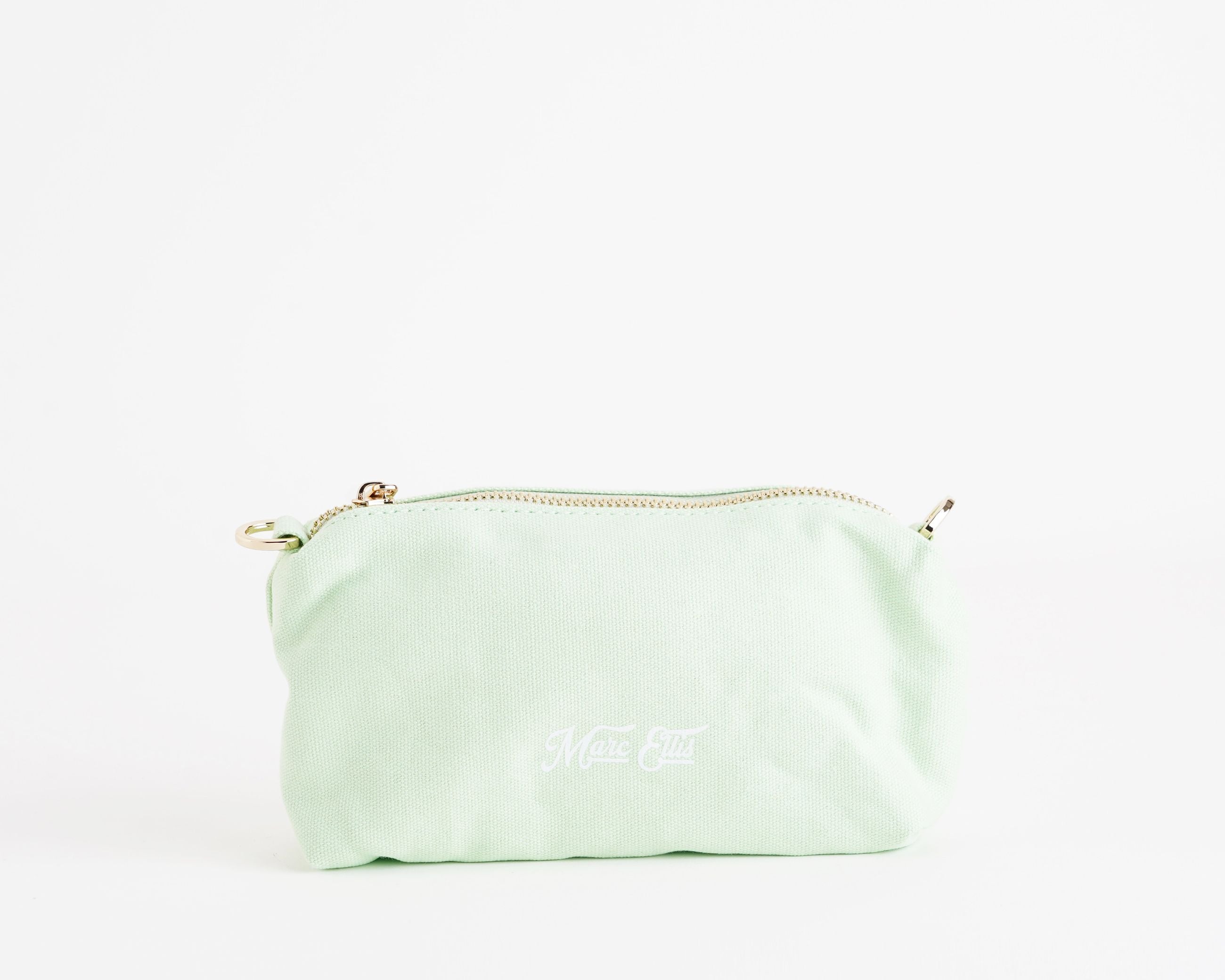 Borsa a spalla Marc Ellis Flat Basket Donna Soft Green Light Gold – Pochette interna