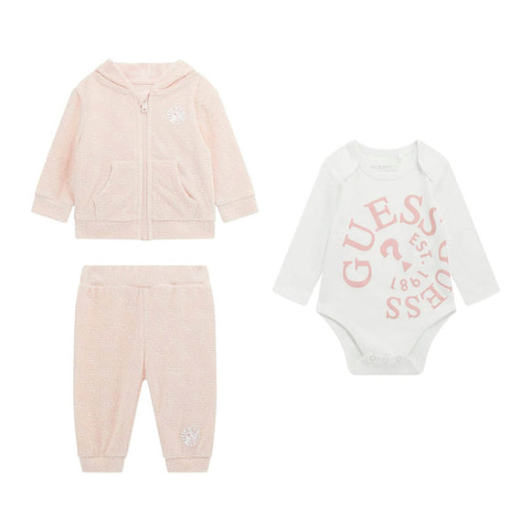 Tuta neonato GUESS H5BW02 Pink Bambina