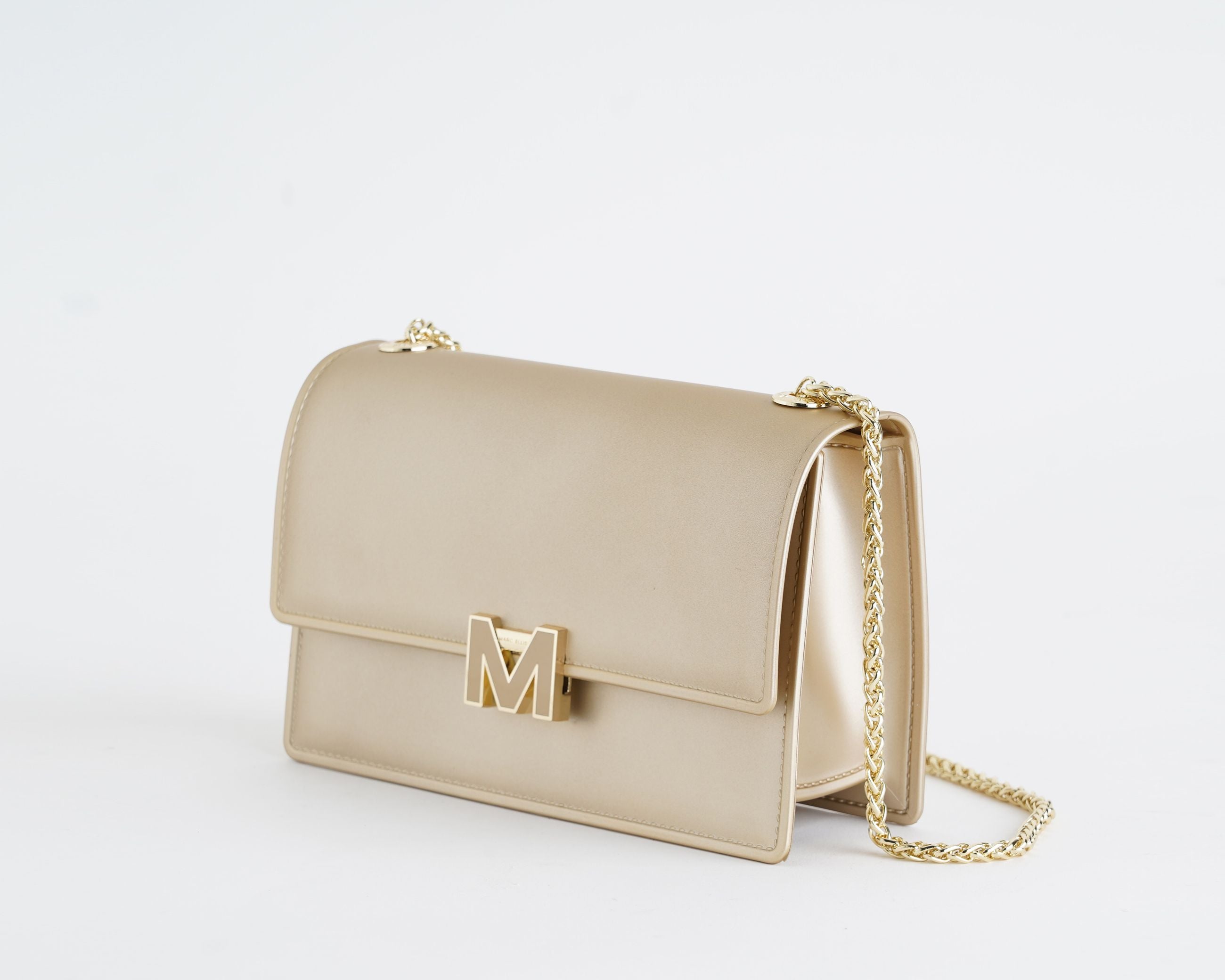 Borsa a spalla Marc Ellis Supermee M Gold – Vista laterale