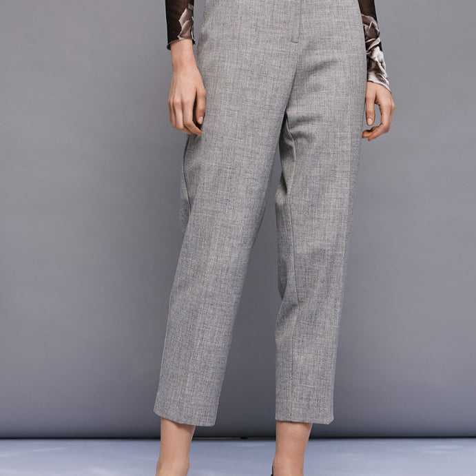 Pantaloni a gamba dritta ACCESS FASHION 54-5128-509 Grigio Donna