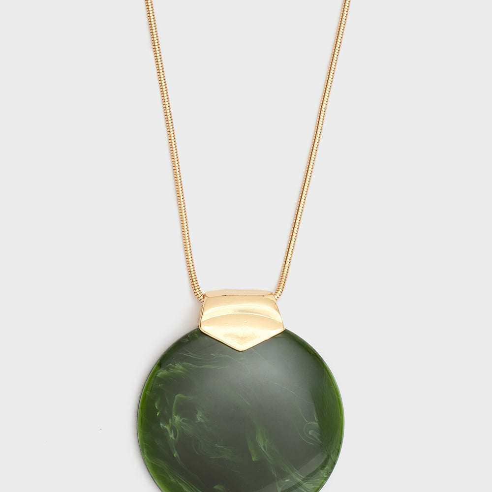 Collana NALI' NOA PENDENTE OVER DUCL0065 Verde Donna