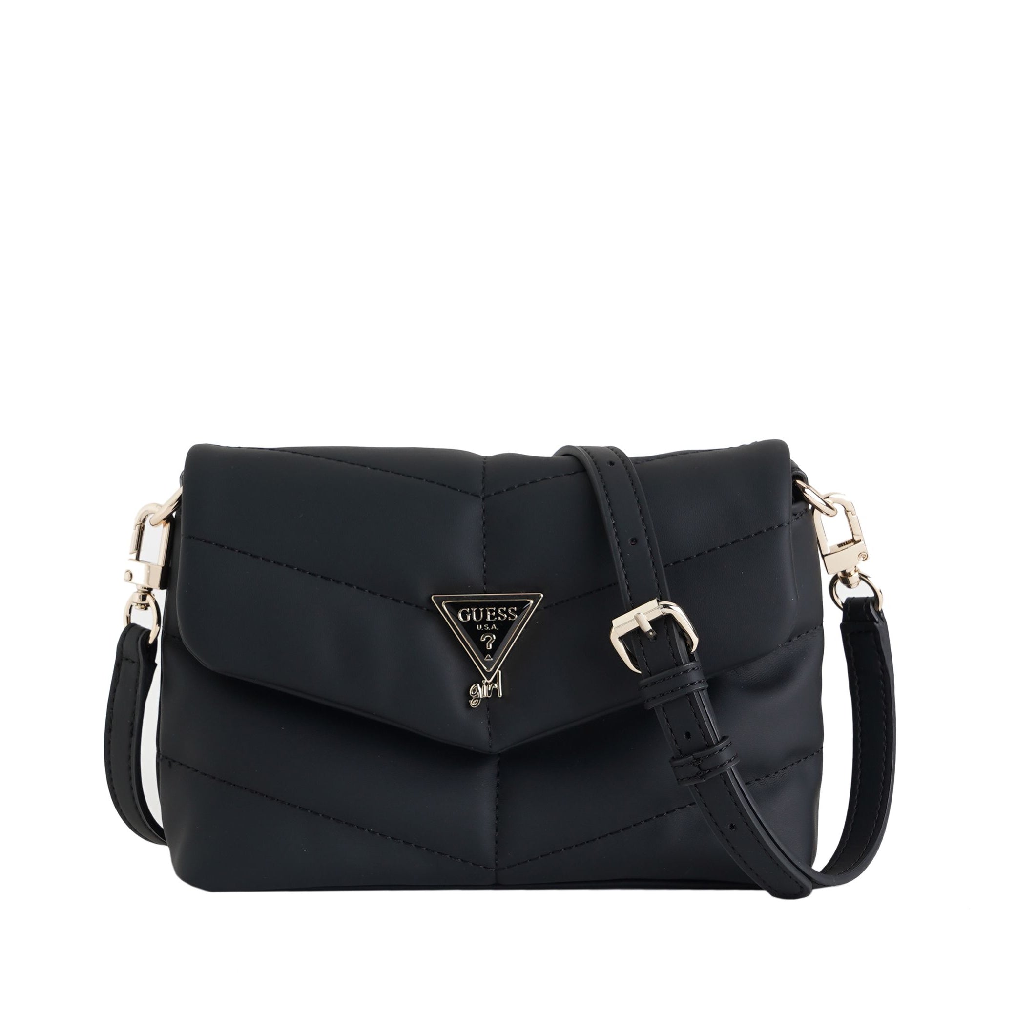 Borsa GUESS Mini Puffy Crossbody J5YZ12WGVT0 Nero Bambina