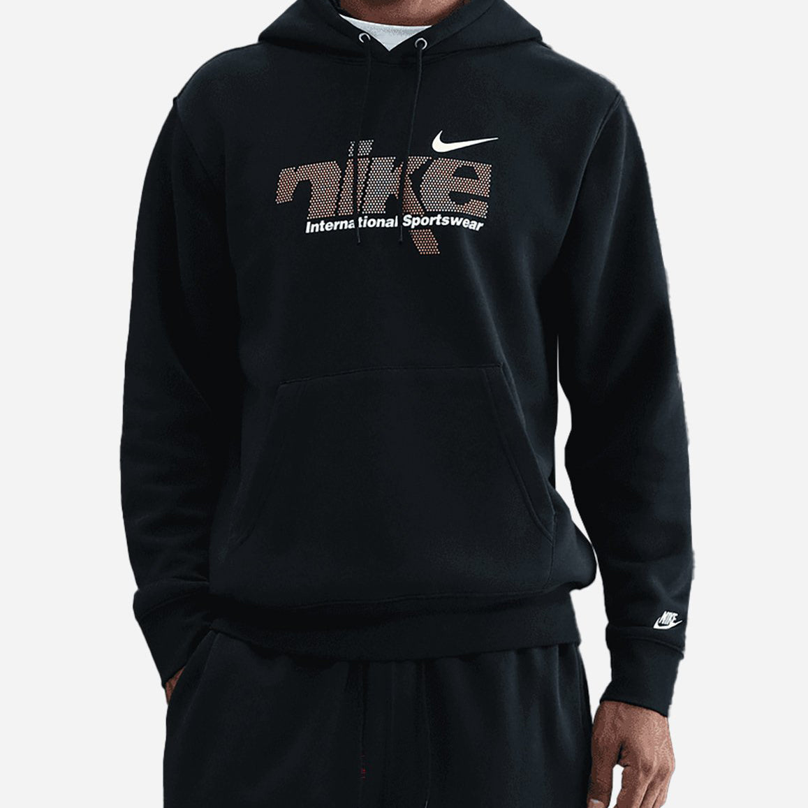 Felpa NIKE SPORTSWEAR FLEECE METALLIC IM8321-010 Uomo