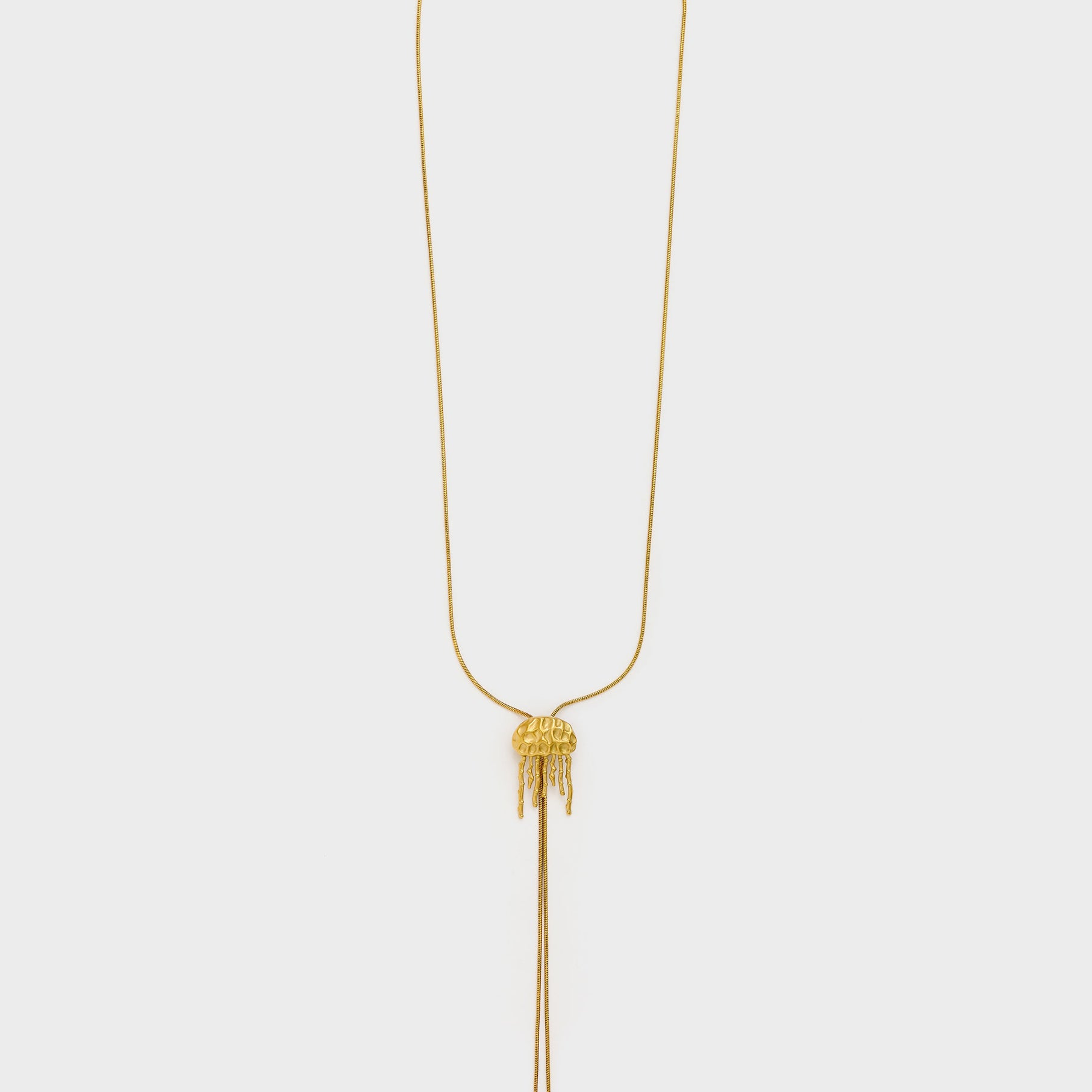 Collana Medusa Martellata Nali' PWCL0015 Oro Donna