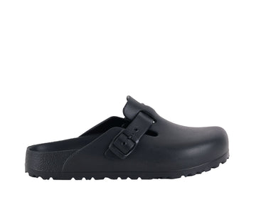 Sandalo basso Birkenstock Boston Eva nero donna