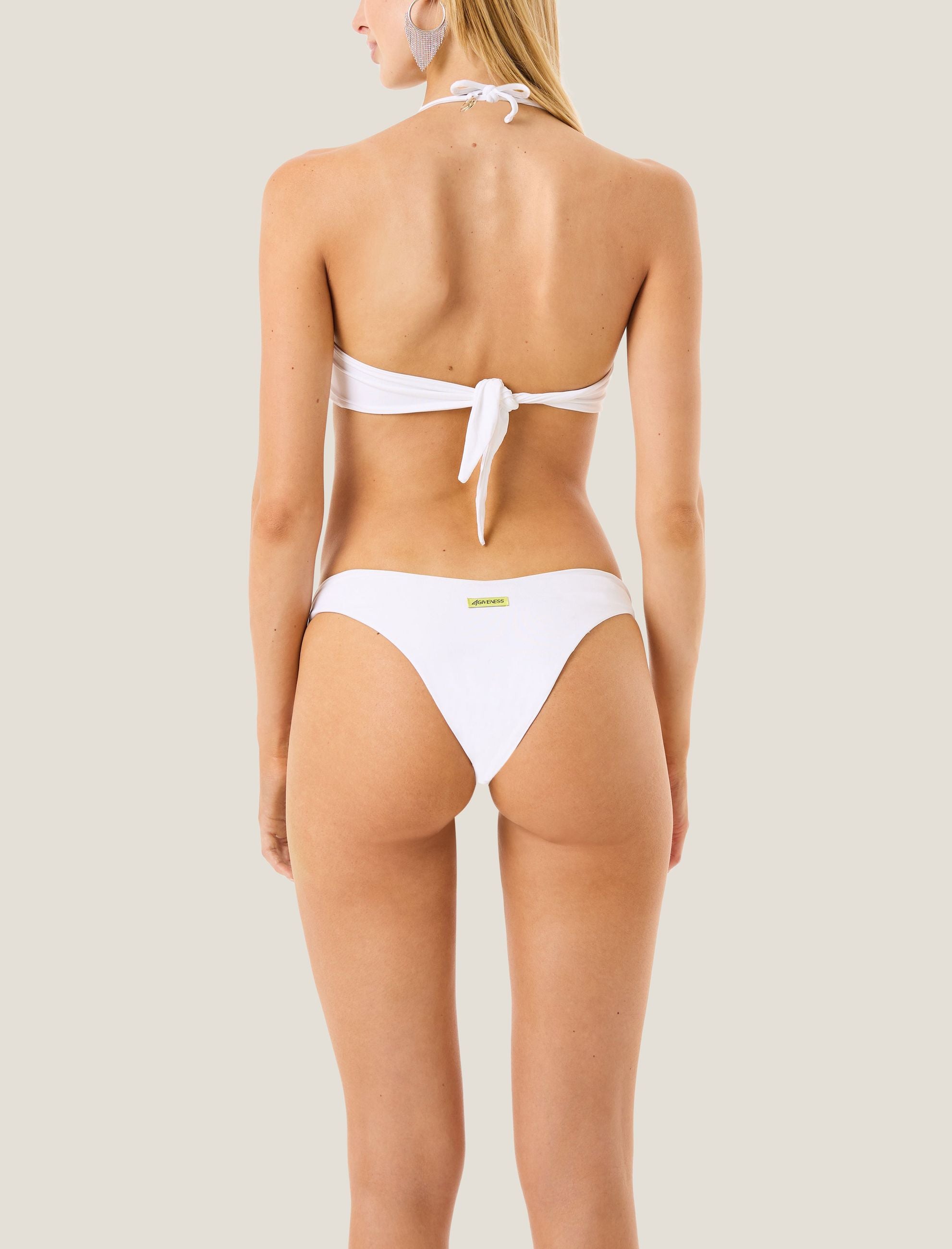 4GIVENESS 126WBWBK6103 Bianco – Bikini donna Macramè