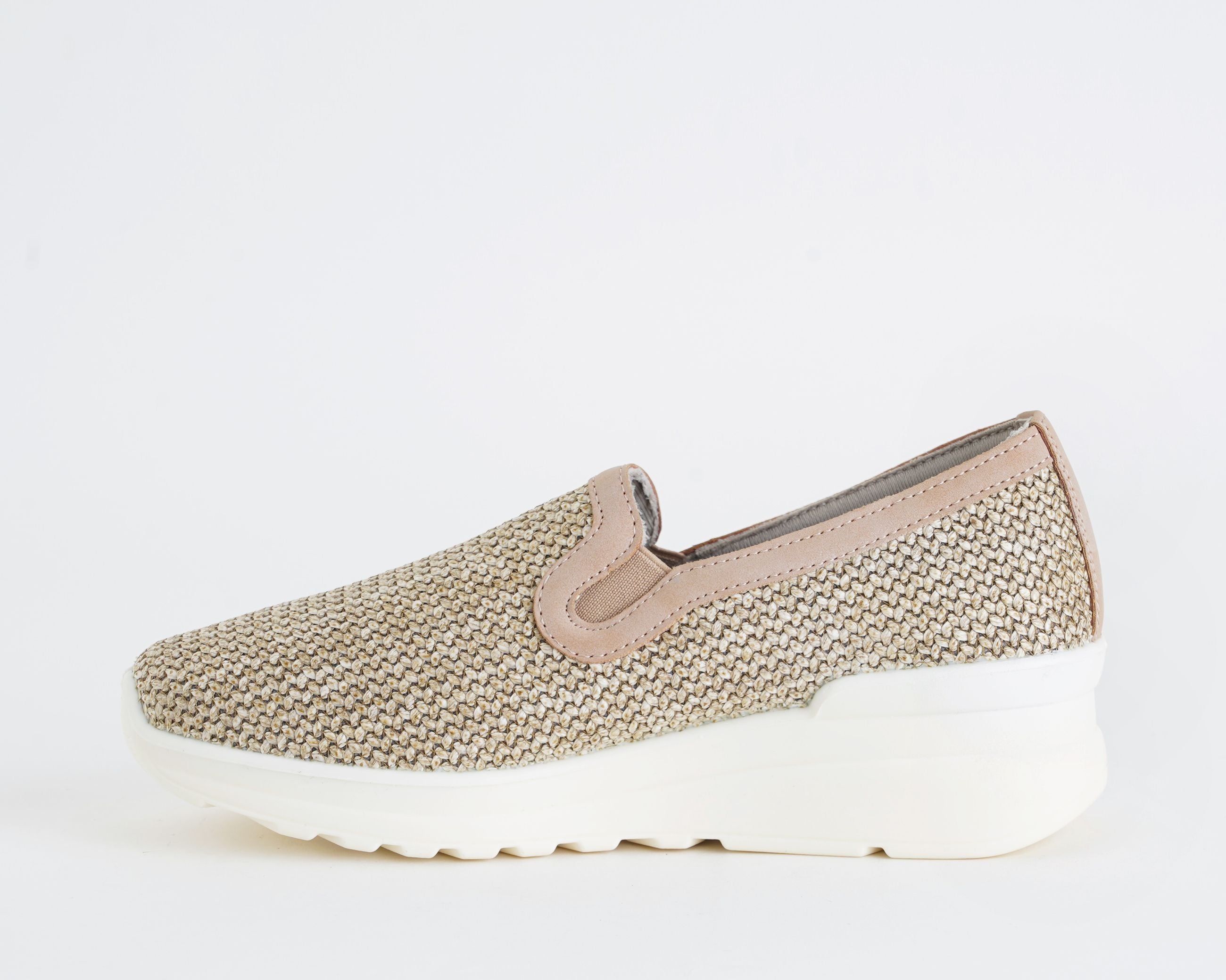 Sneakers Slip-on Co.moda Comfort 3984 Taupe Donna - COMODA COMFORT