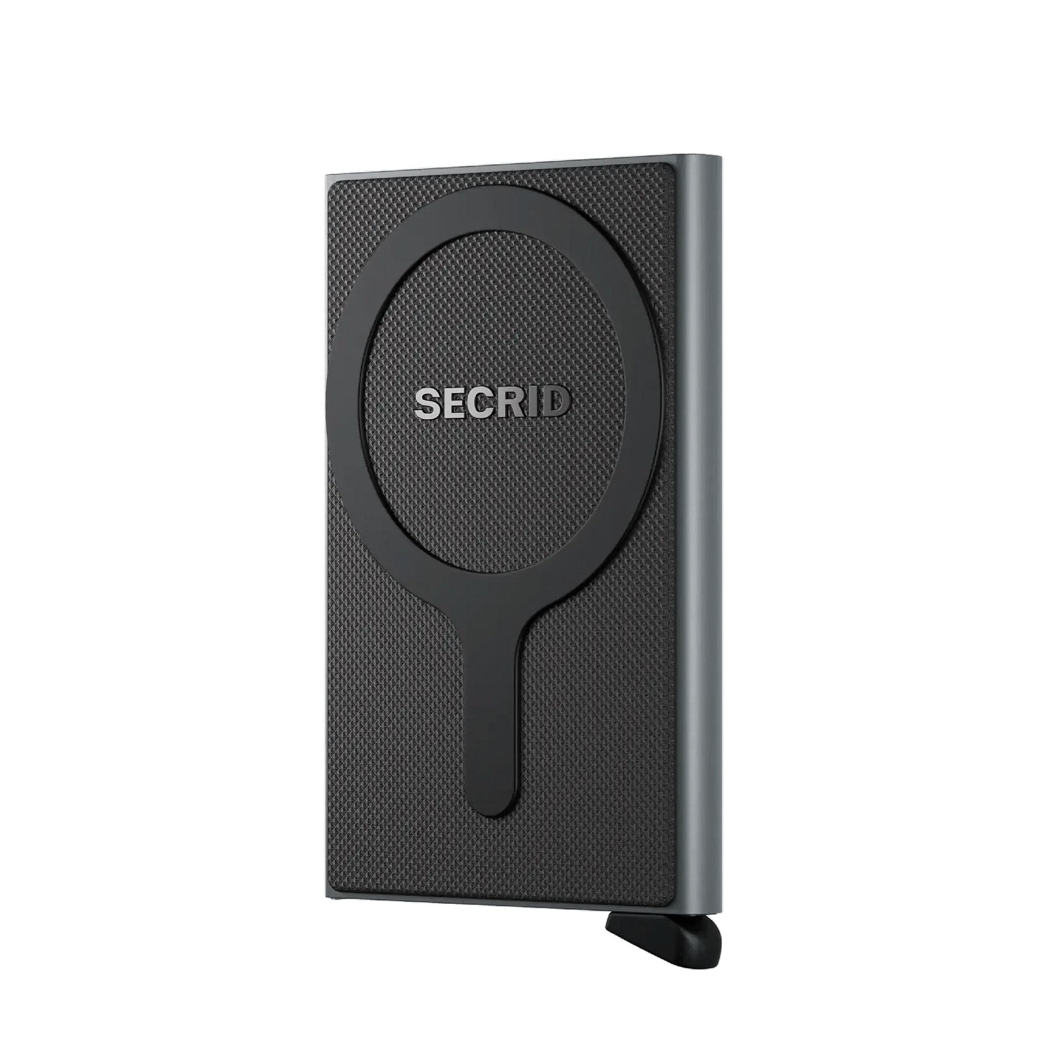 Portafoglio Secrid CFM-Titanium colore Titanium – porta carte sottile con meccanismo di accesso rapido