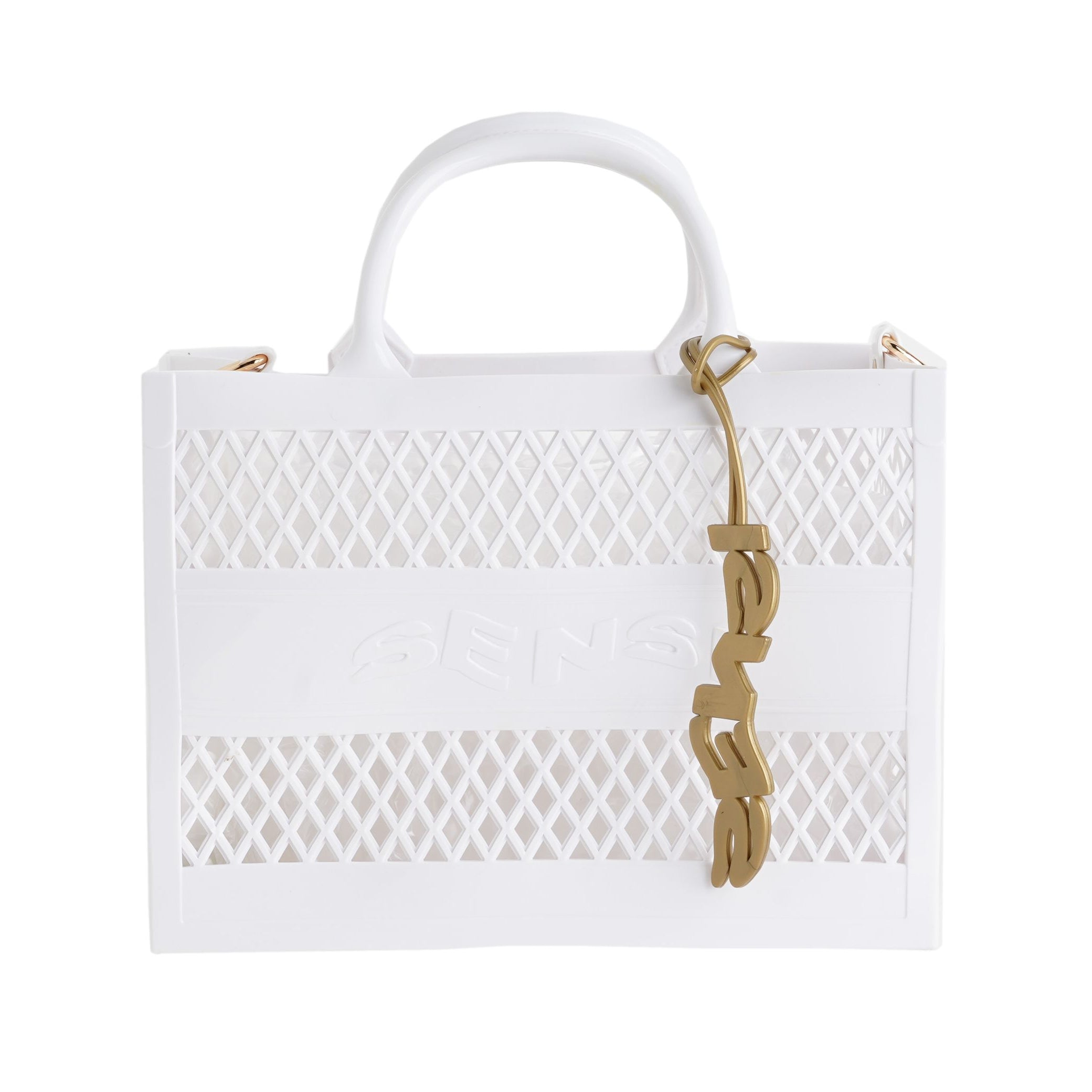 Borsa a mano Sensi 022/B Bianco