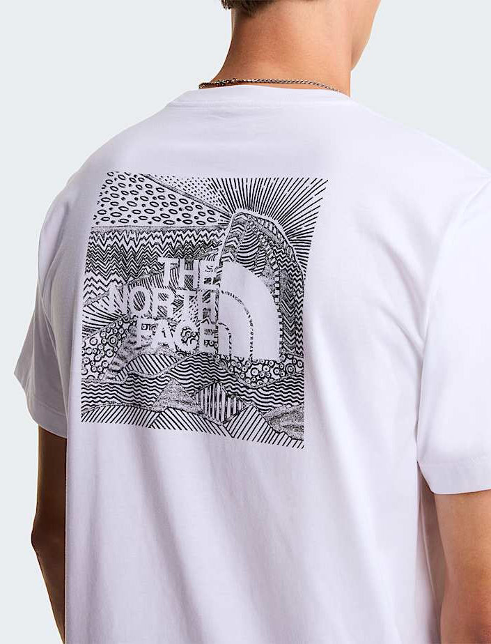 THE NORTH FACE NF0A8GV2FN41 T-Shirt NSE Box Regular colore Bianco (TNF White)