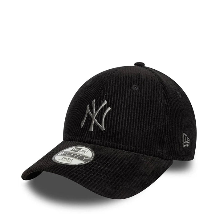 Cappello NEW ERA 9FORTY New York Yankees MLB Cord 60691089 Nero Unisex bambino