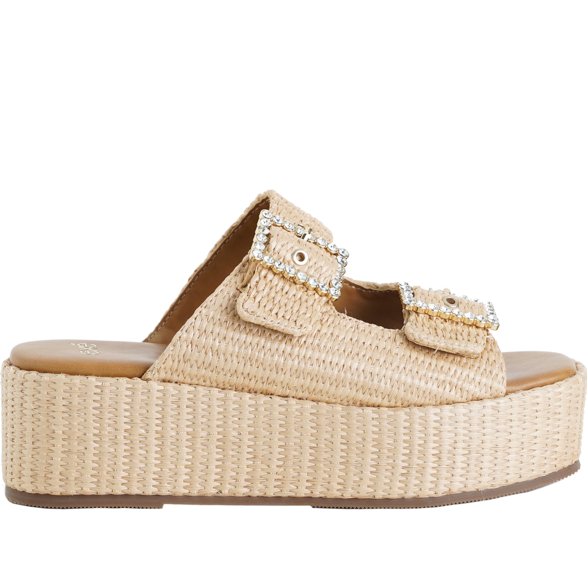 Sandalo con zeppa Donna