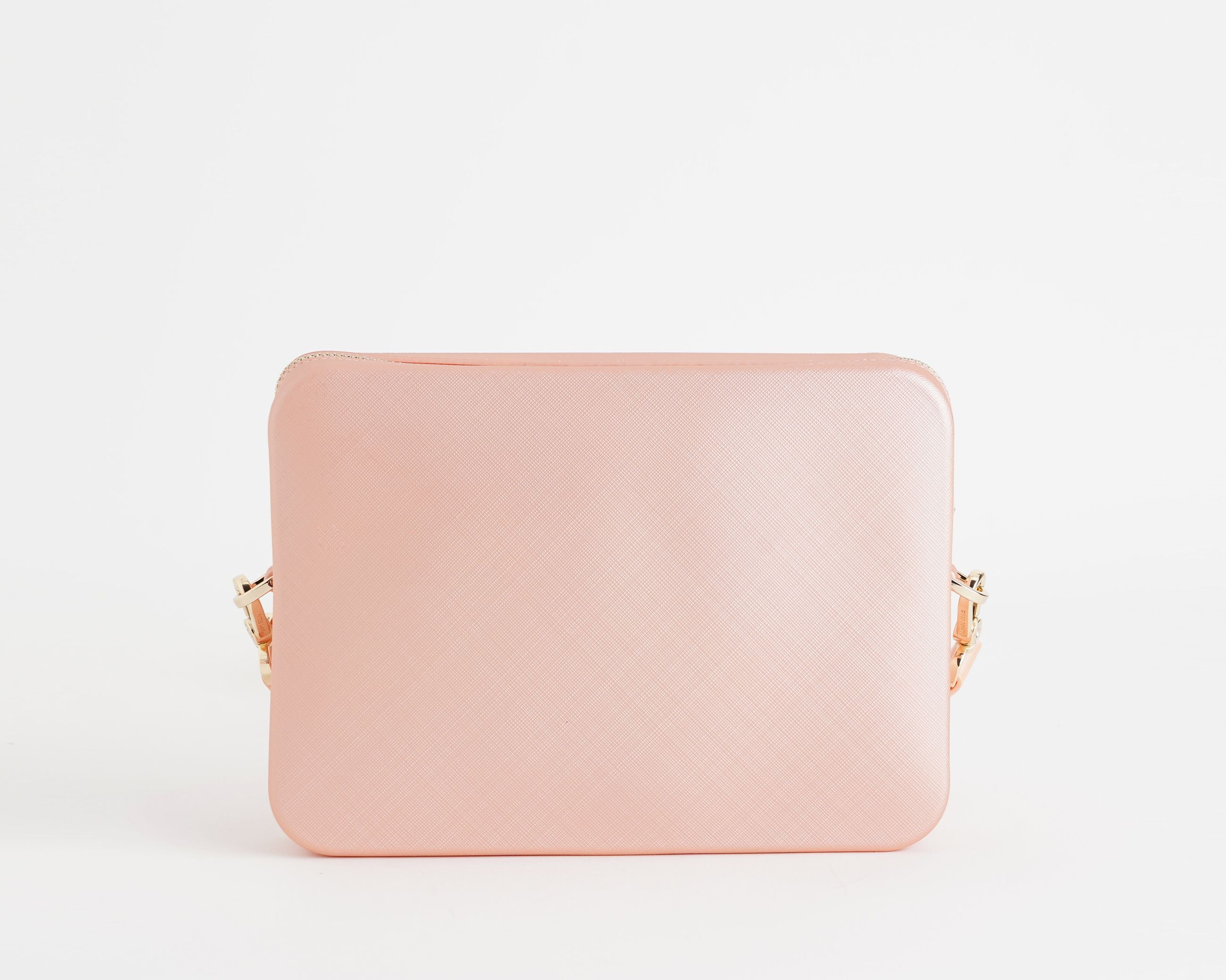 Borsa a tracolla Marc Ellis Flat Flowe Donna Coral Sand Light Gold - Vista posteriore
