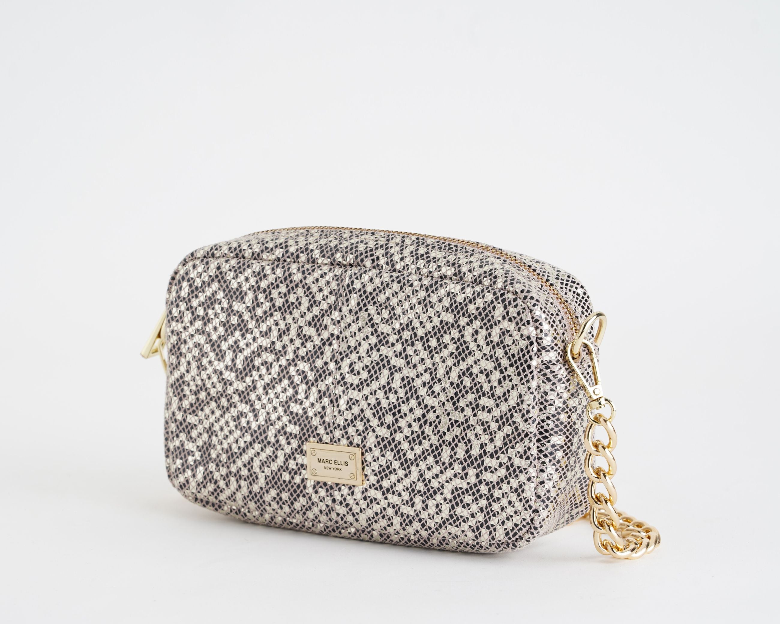Borsa a tracolla Marc Ellis Juliet Kc Cipria/Gold