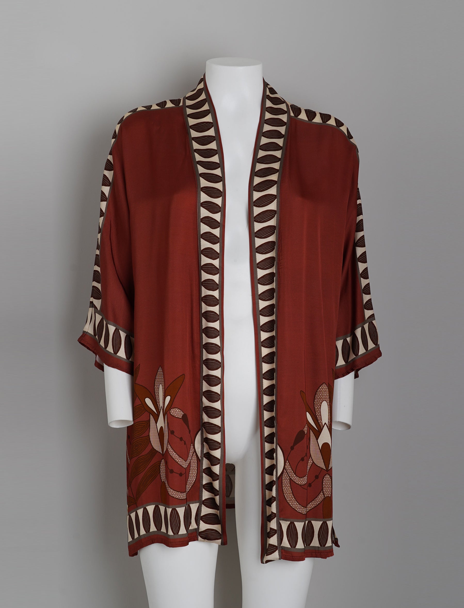 Kimono Anonyme Marrakesh A76SJ094 Brick