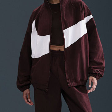 Felpa da tuta NIKE HV4107-652 Bordeaux Donna