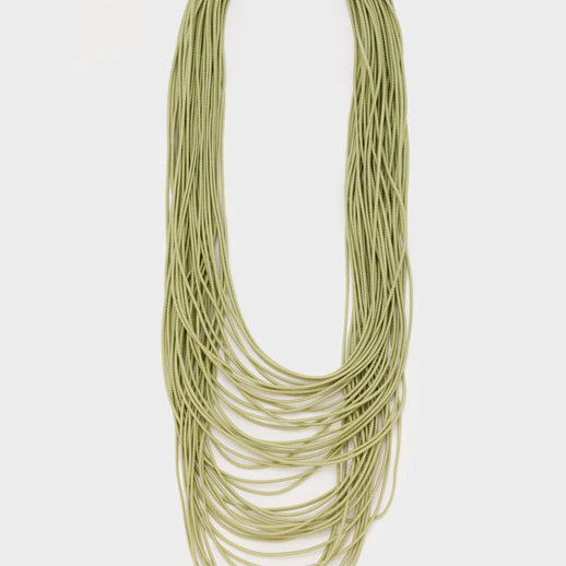 Collana Nalì Dea Multifilo EMCL1162 Verde