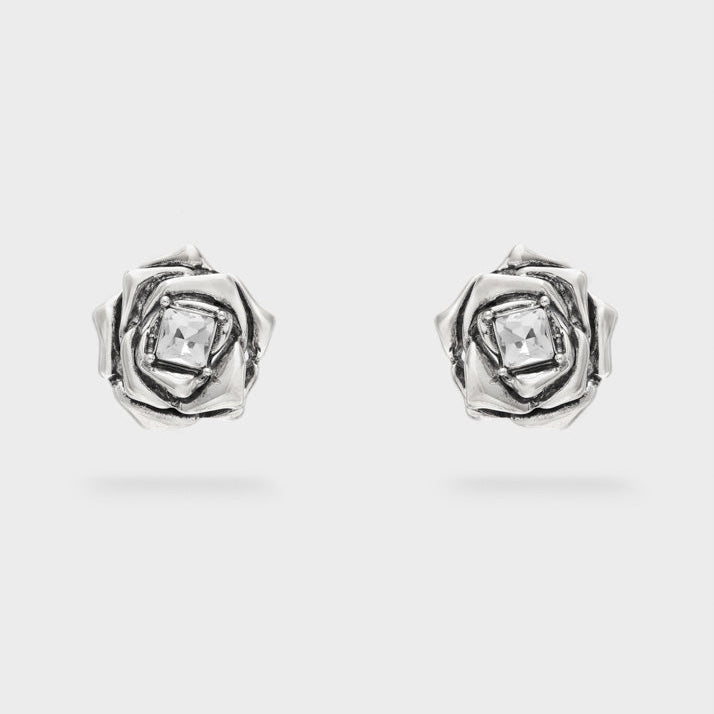 Orecchini a lobo Nalì Rose EMOR2007 Argento Donna