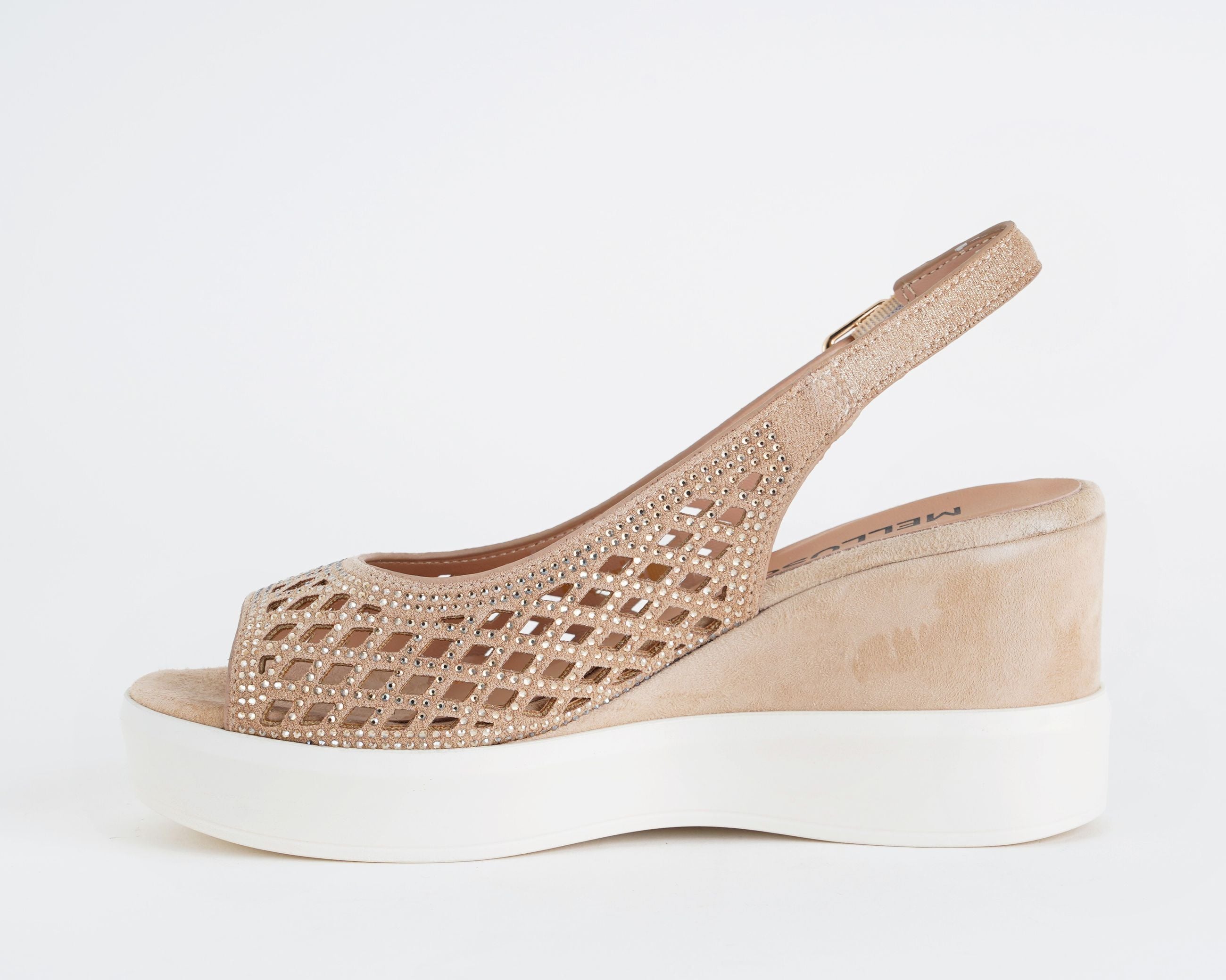 MELLUSO R80555Q Beige – Sandalo alto donna Capri