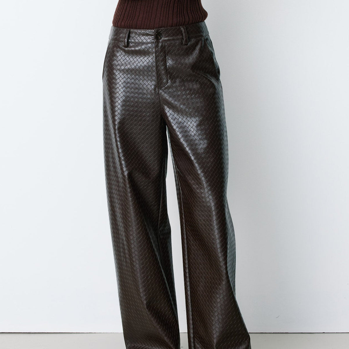 Pantalone oversize Grace&Mila Artius FW2613037 Chocolat Donna