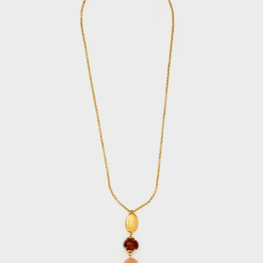 Collana Nalì Paola LNCL0182 Marrone/Rosa
