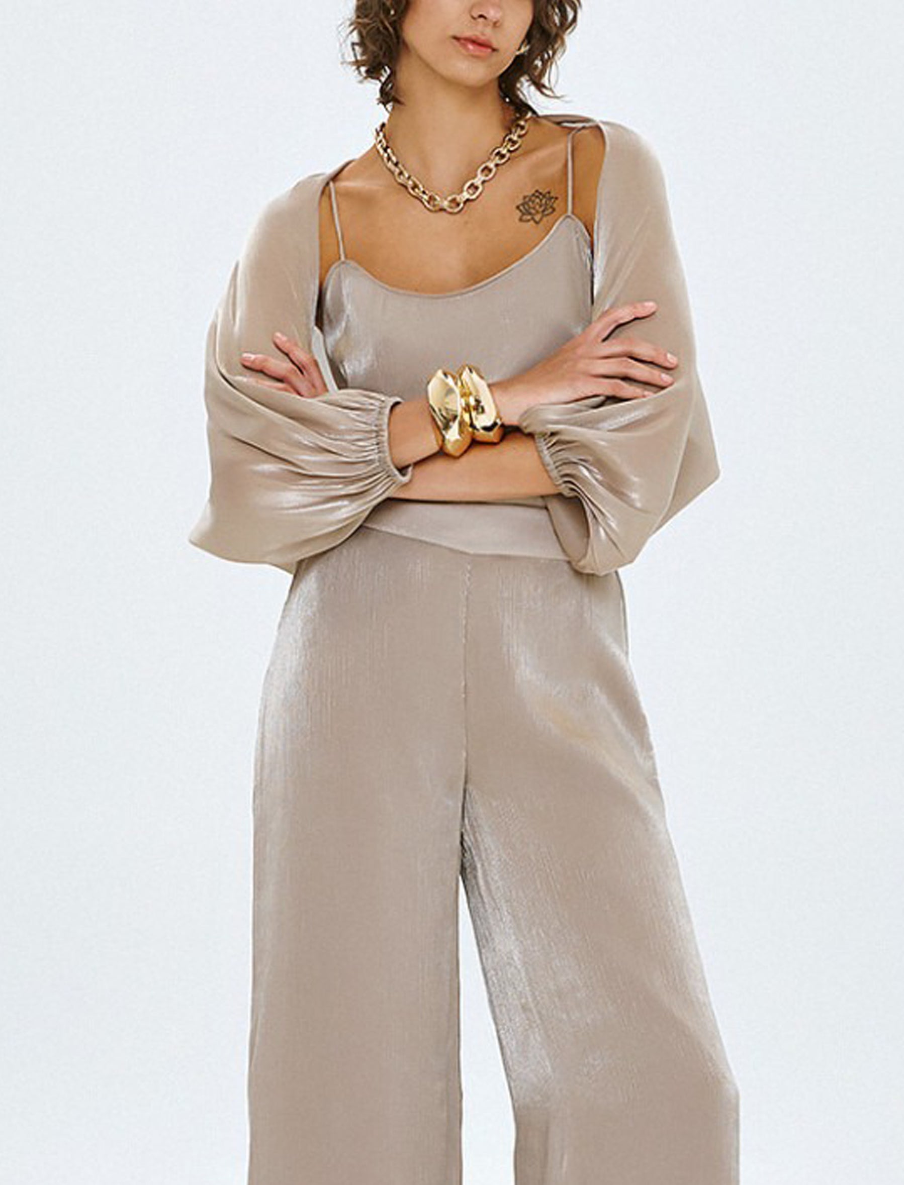 Bolero corto Access Fashion 63-2216-111 Grigio