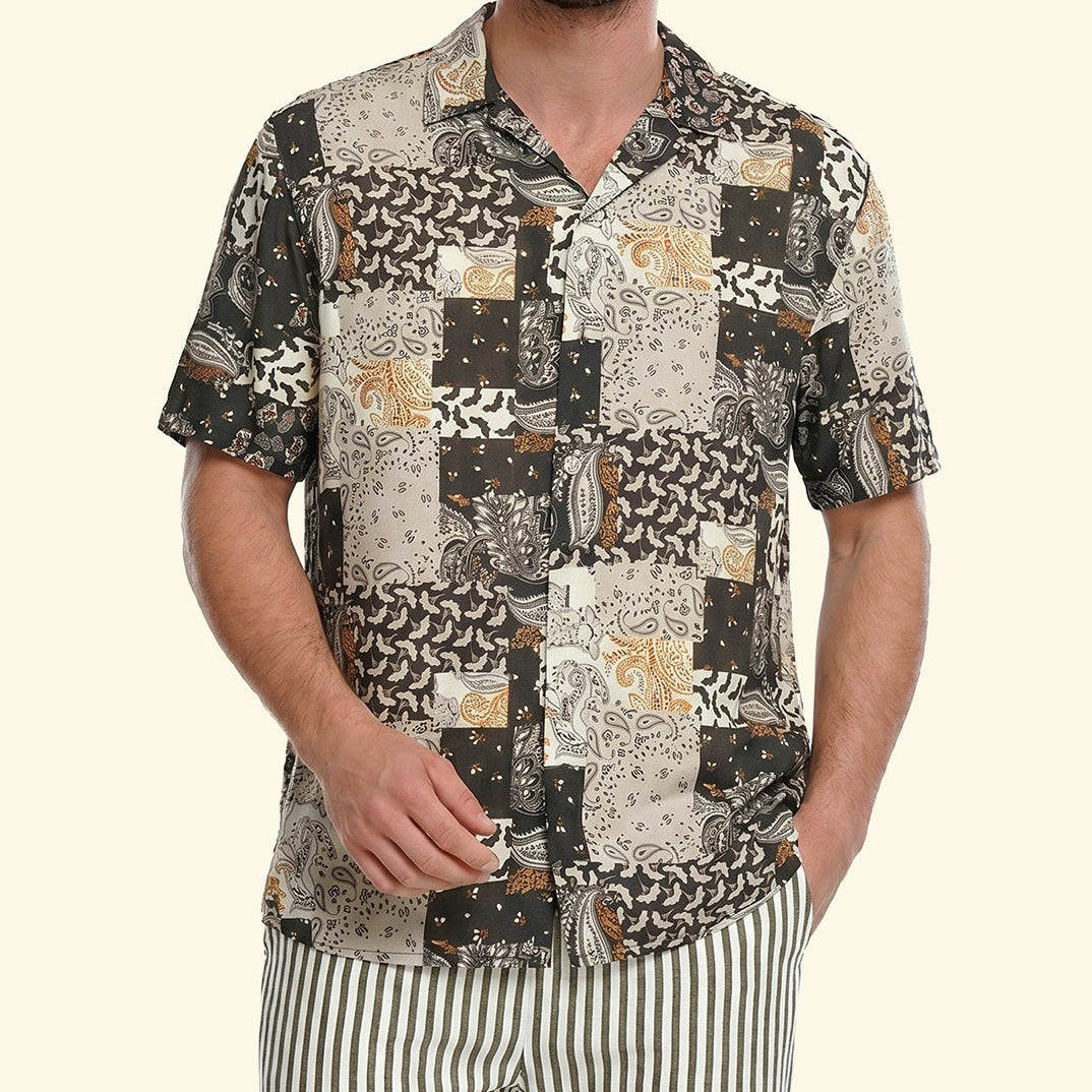 Camicia bowling F**k FK26-SM6450X01 Fantasia Uomo