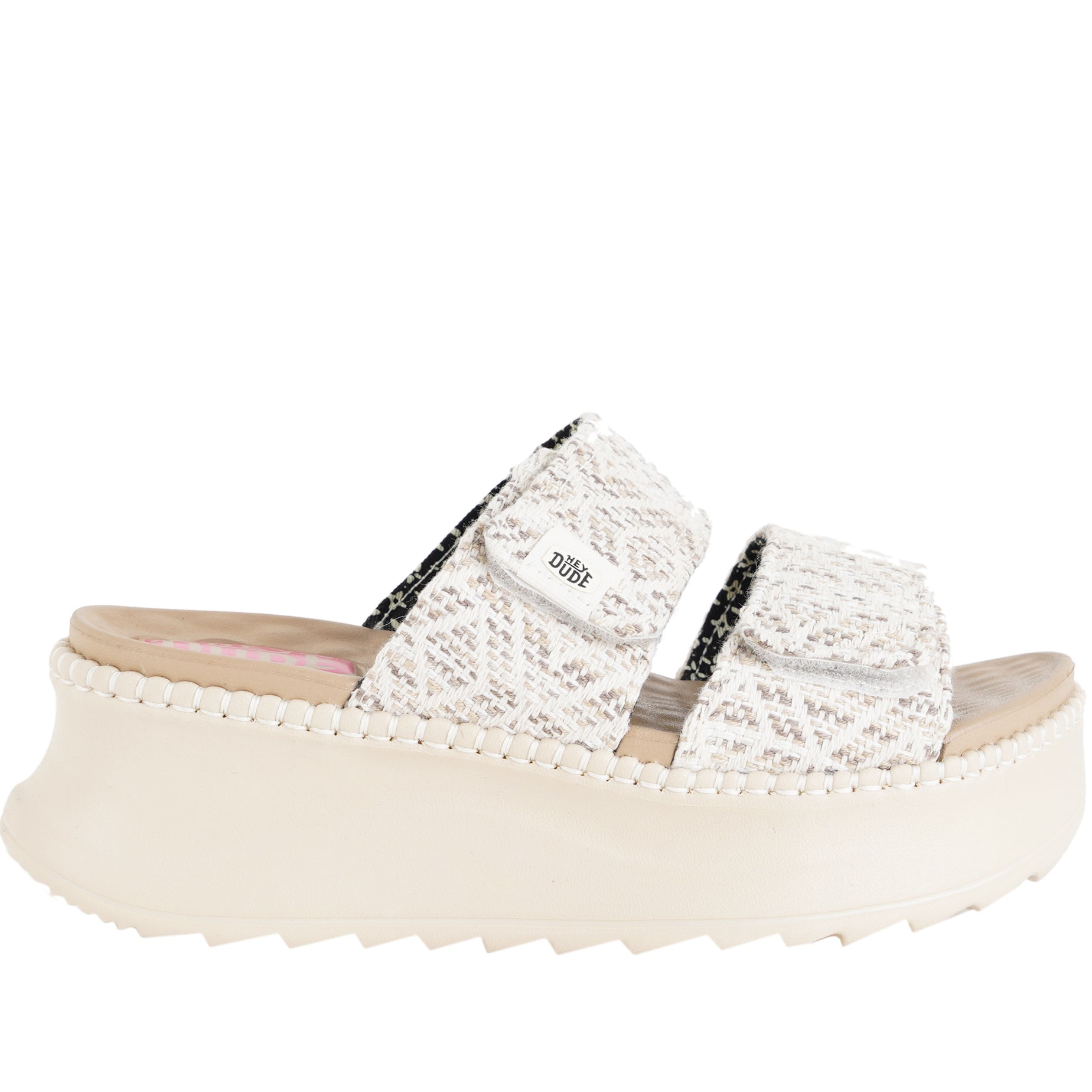 Sandalo con zeppa Donna