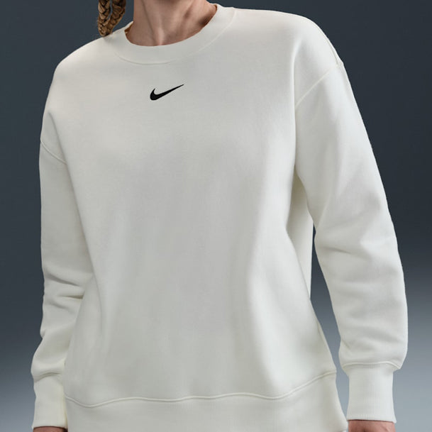 Felpa a girocollo NIKE FZ4270-133 Panna Donna