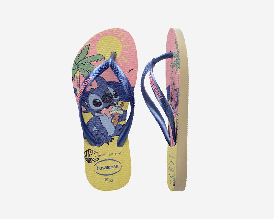Sandalo Mare Havaianas Kids Slim Disney 4150250 Buttercream (09256)
