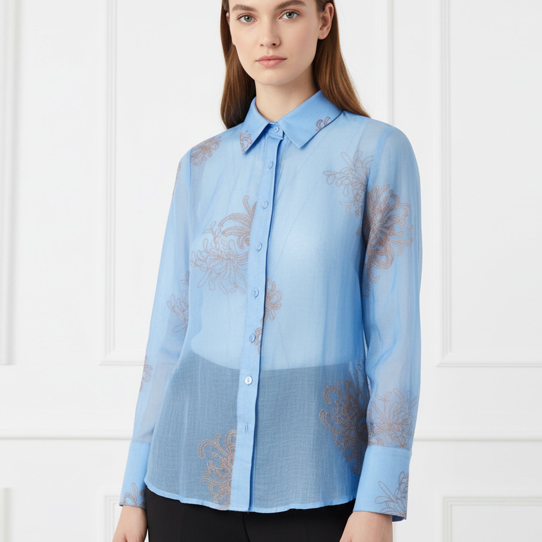 Camicia Anonyme Miami A16SB040 Sky