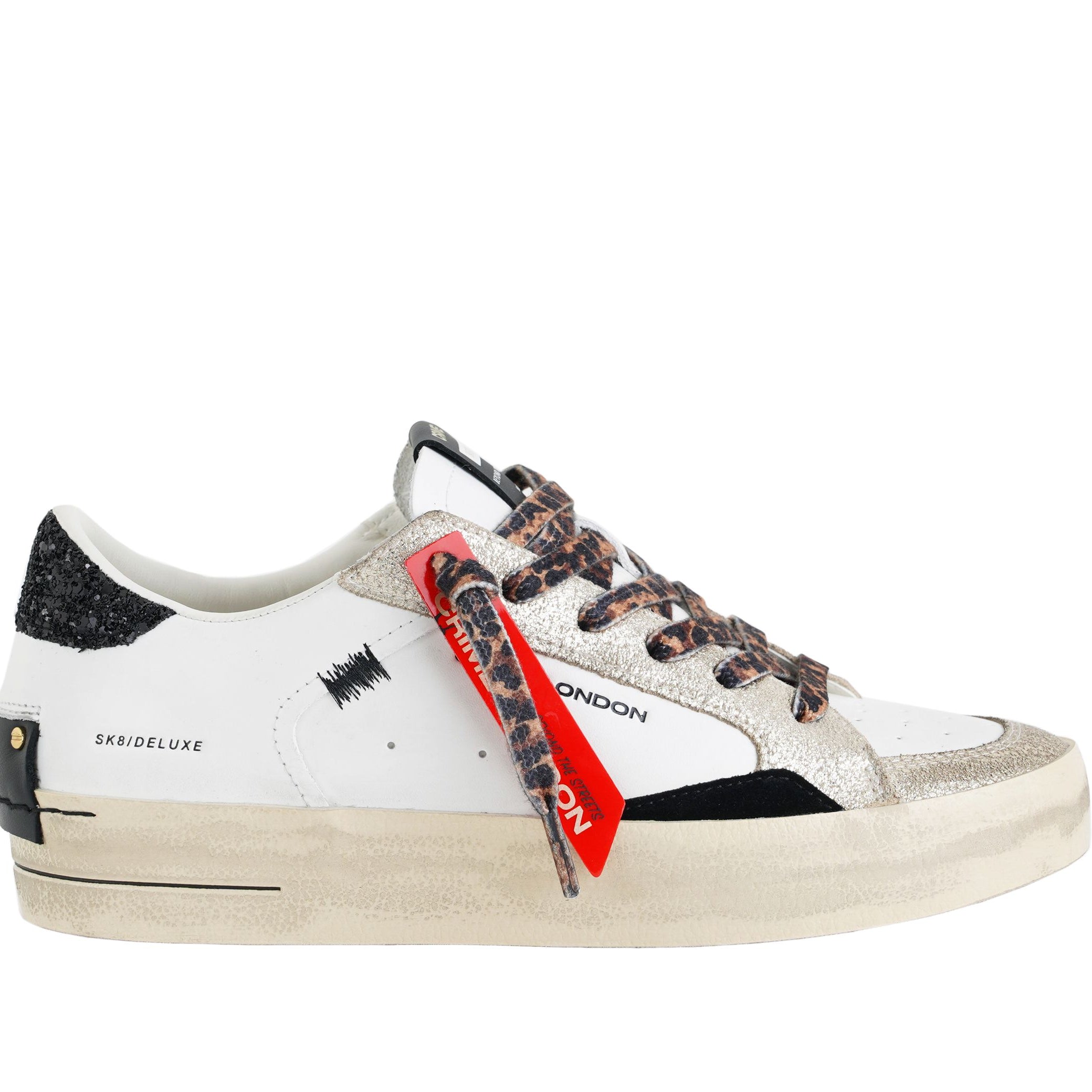Sneakers CRIME LONDON SK8 DELUXE WHITE 25113AA8 Donna