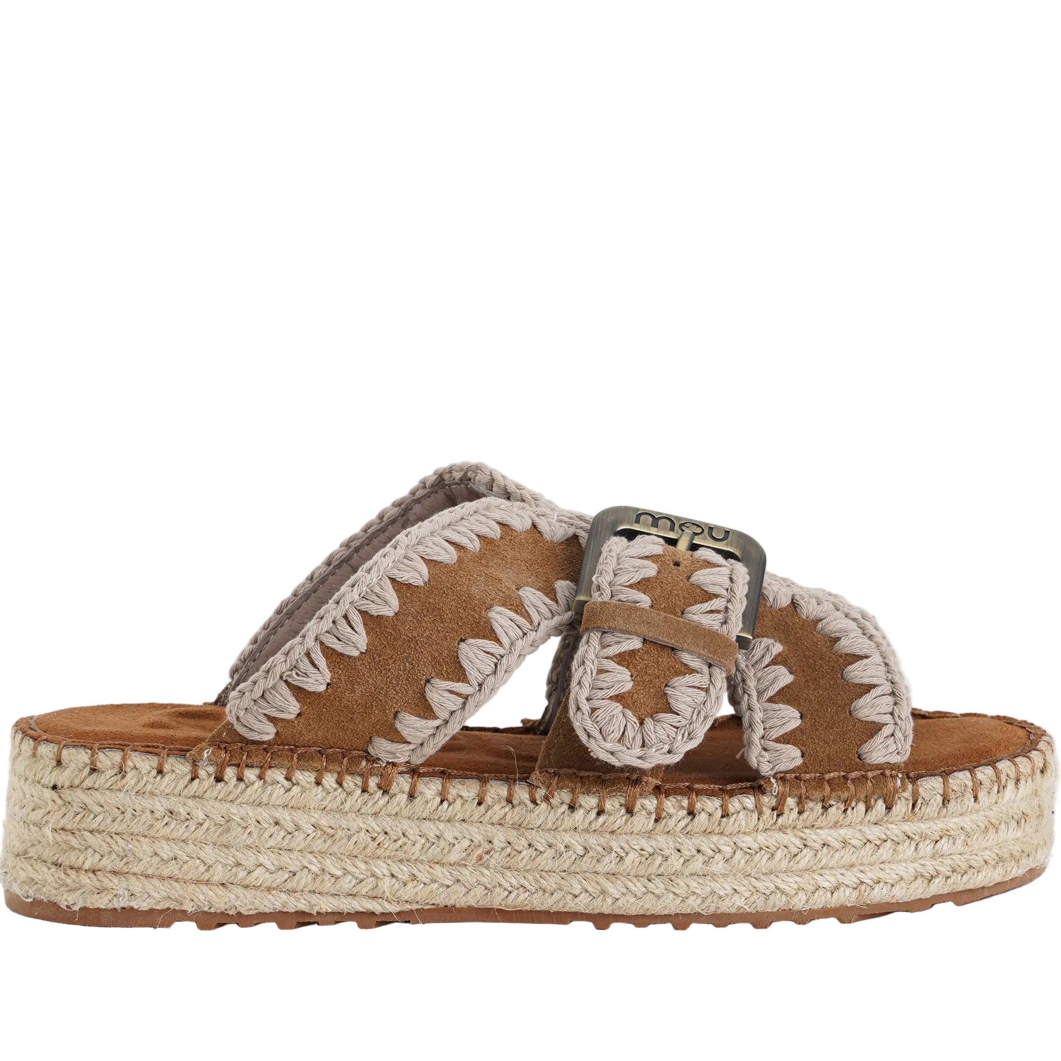 Sandalo Mou Jute Sandal MU.SW641003A Donna