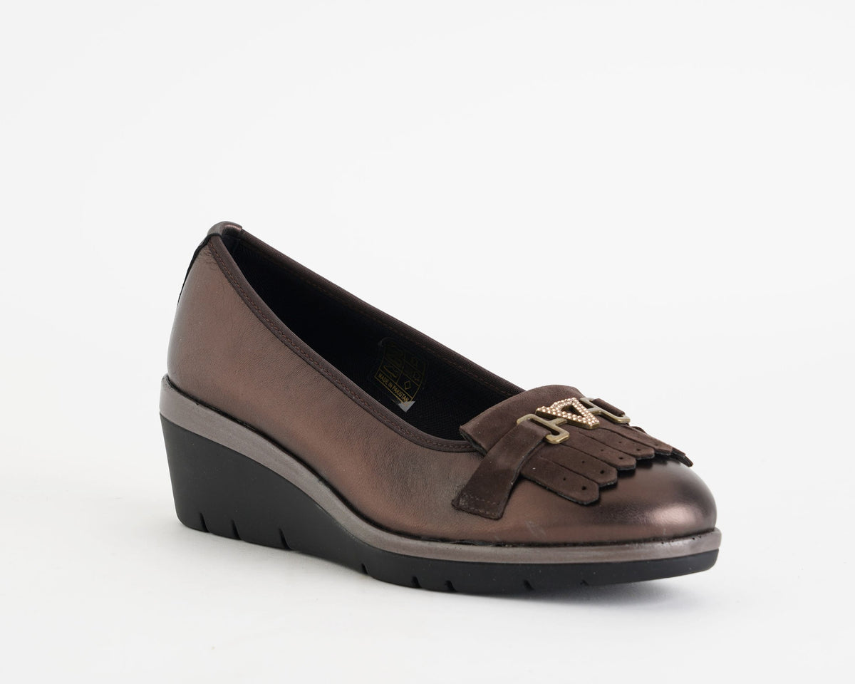 Mocassini Valleverde 36311 Bronzo