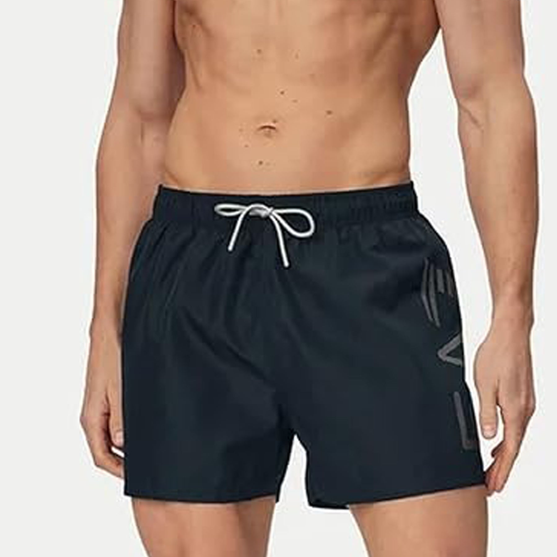 7M002001AF14497 EA7 Costume boxer uomo colore Black Silver