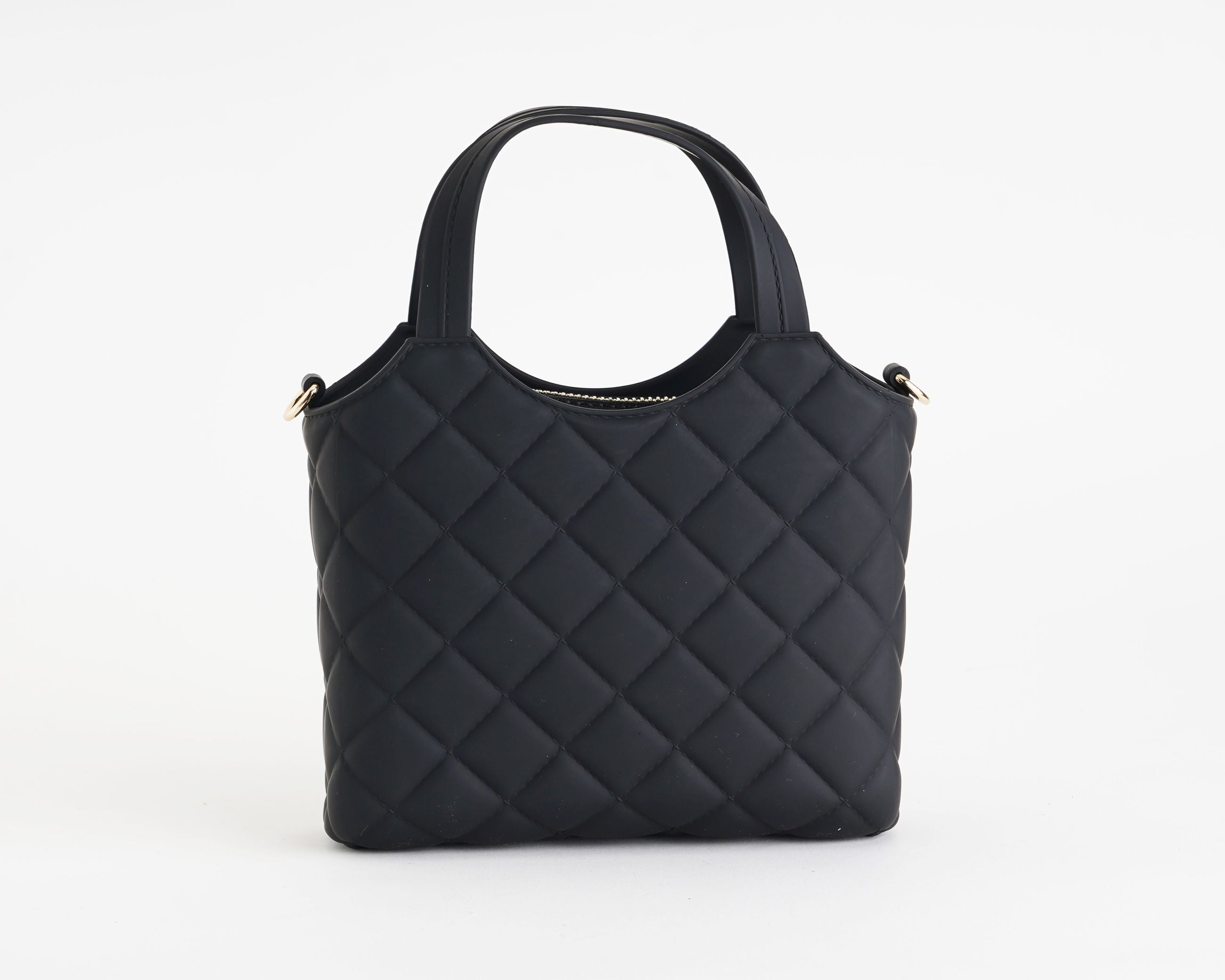 Borsa a mano Marc Ellis Flat Teen Donna Black Light Gold - Vista posteriore