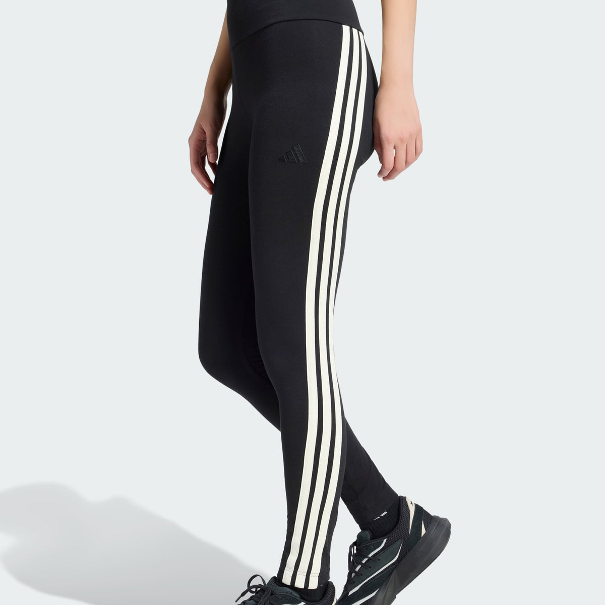 Leggings Adidas 3-Stripes KF2445 Black/White Donna