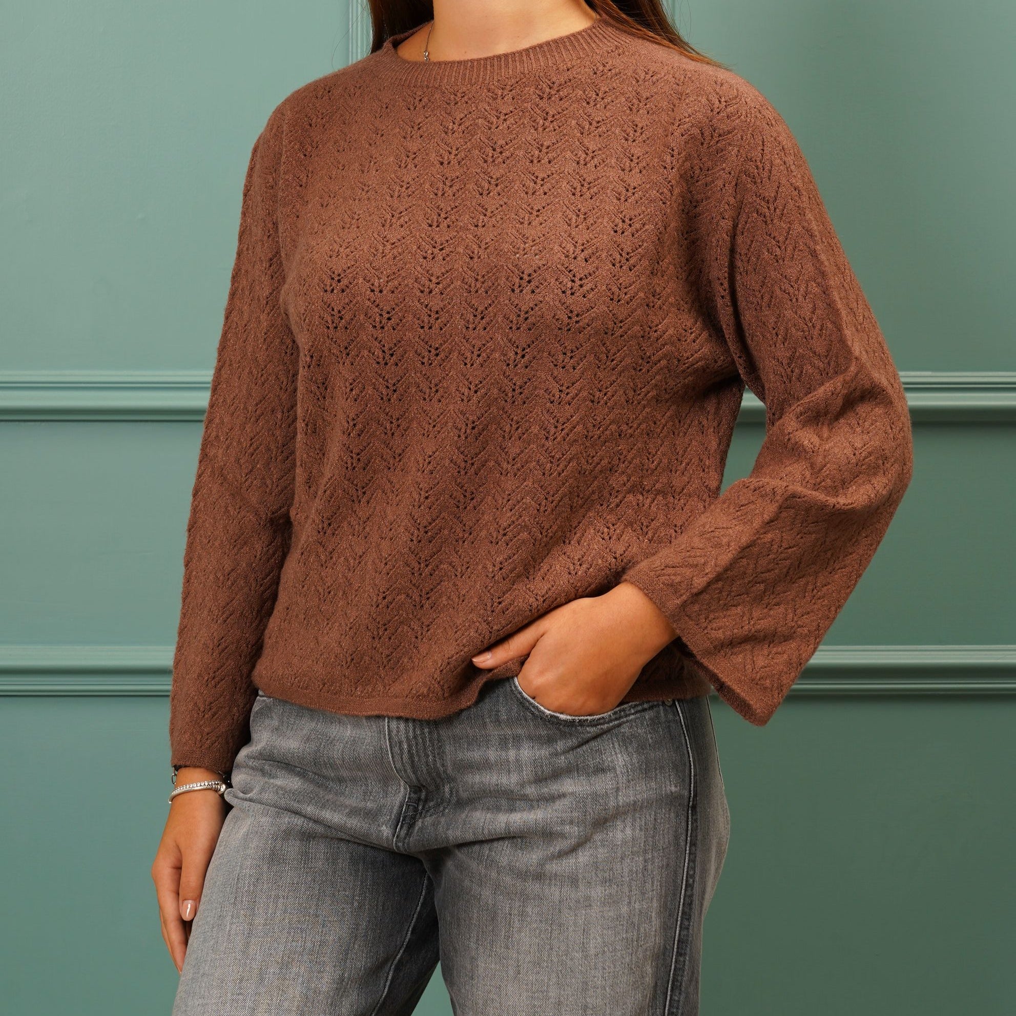 Pull in maglia BB GLAMOUR 570902 Donna