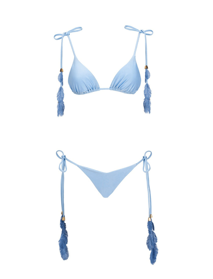 PLUMAGE BIKINI ISABEL BEACHWEAR Zapphire