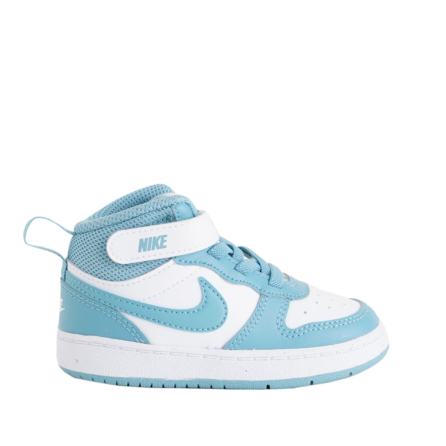 Sneakers NIKE Court Borough Mid 2 CD7784-129 Bianco/Turchese Unisex bambino